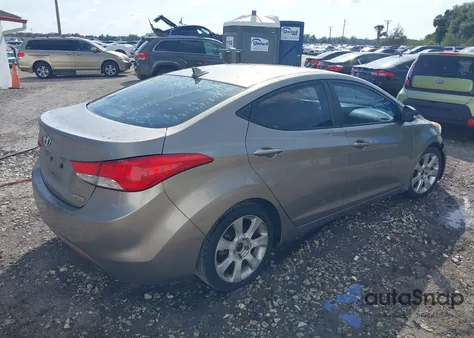 2013 Hyundai Elantra Limited из США, поврежденный, VIN 5NPDH4AE7DH254096